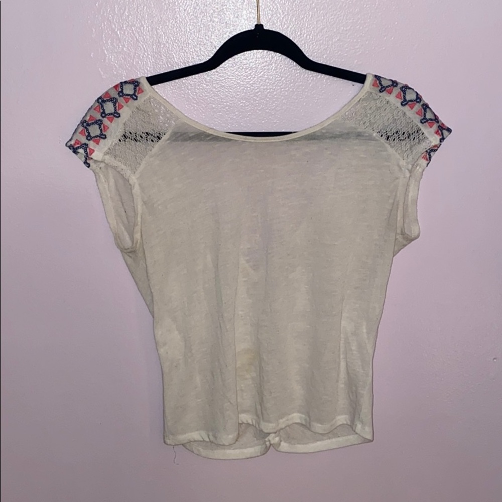 Aeropostale Shirt- Low Back T-Shirt
